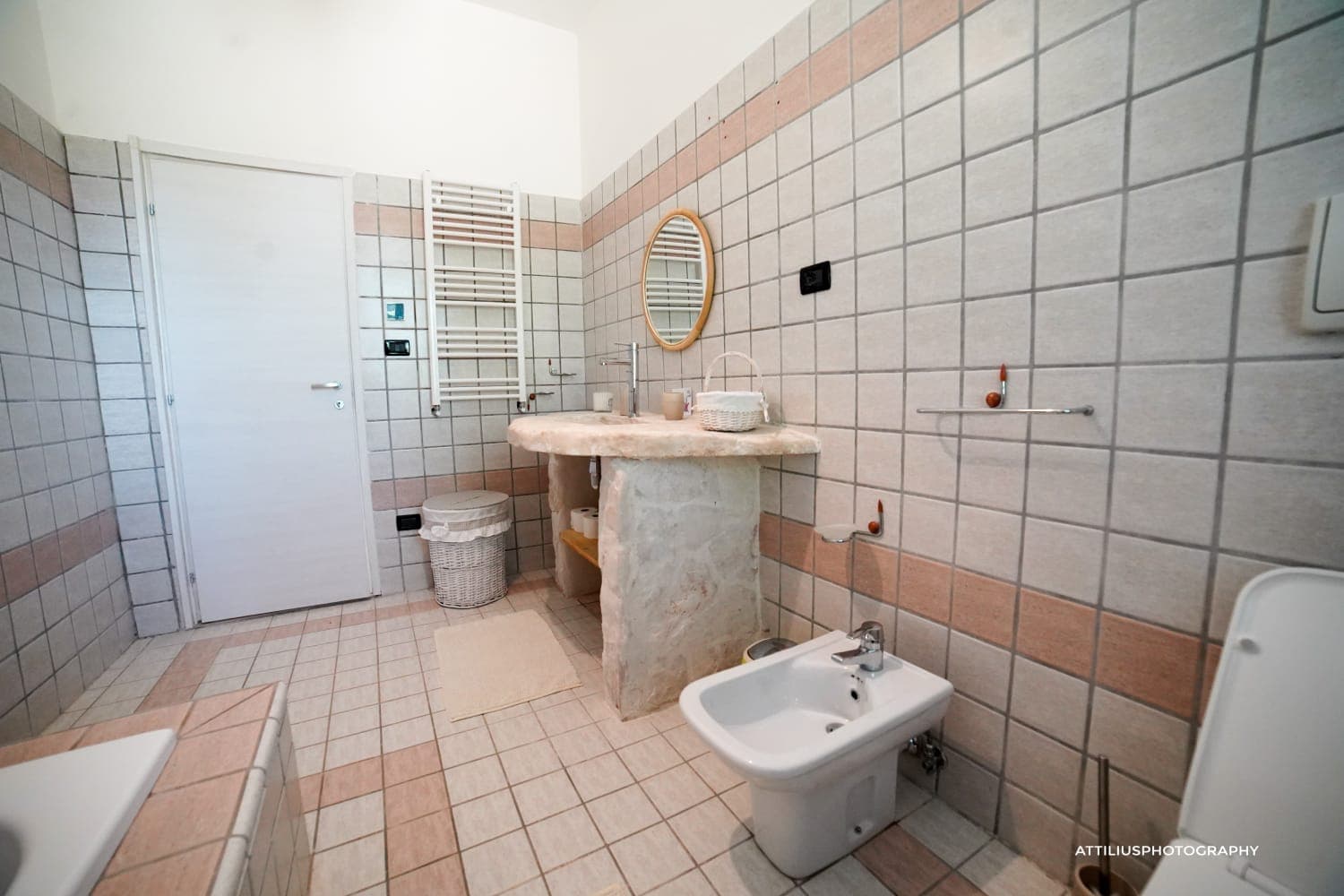 Illustrazione del bagno
